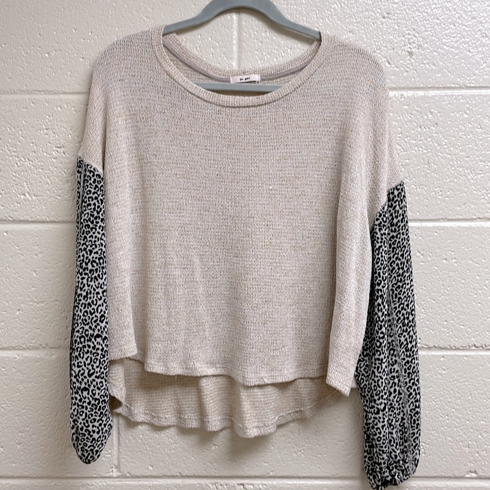 Cheetah Sweater